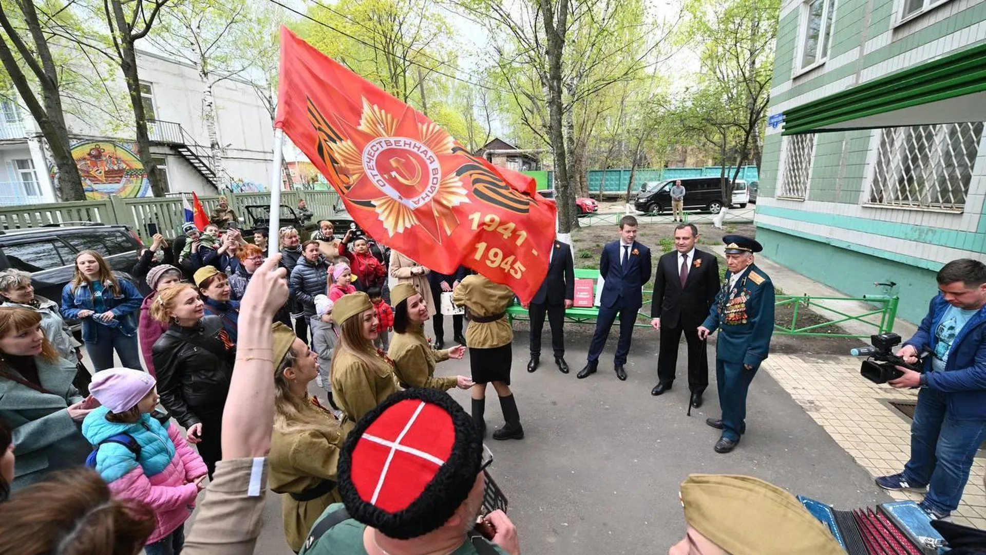 Патриотические мероприятия провела подмосковная «Единая Россия» в честь Дня Победы