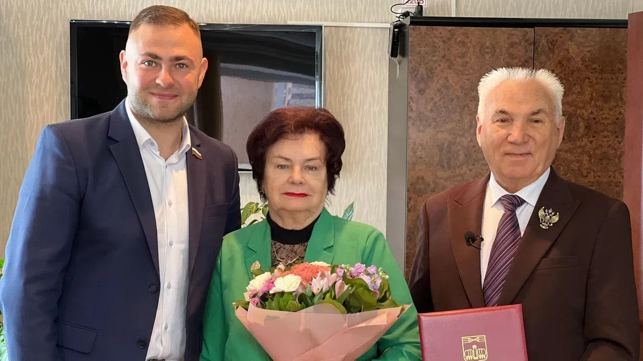 В Красногорске поздравили пару с 55-летием совместной жизни