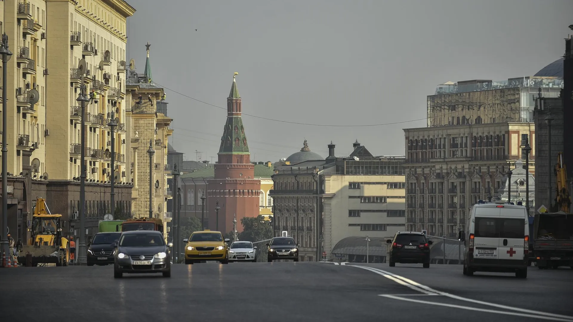 Гарантийный срок годности асфальтового покрытия в центре Москвы составляет  3 года | РИАМО