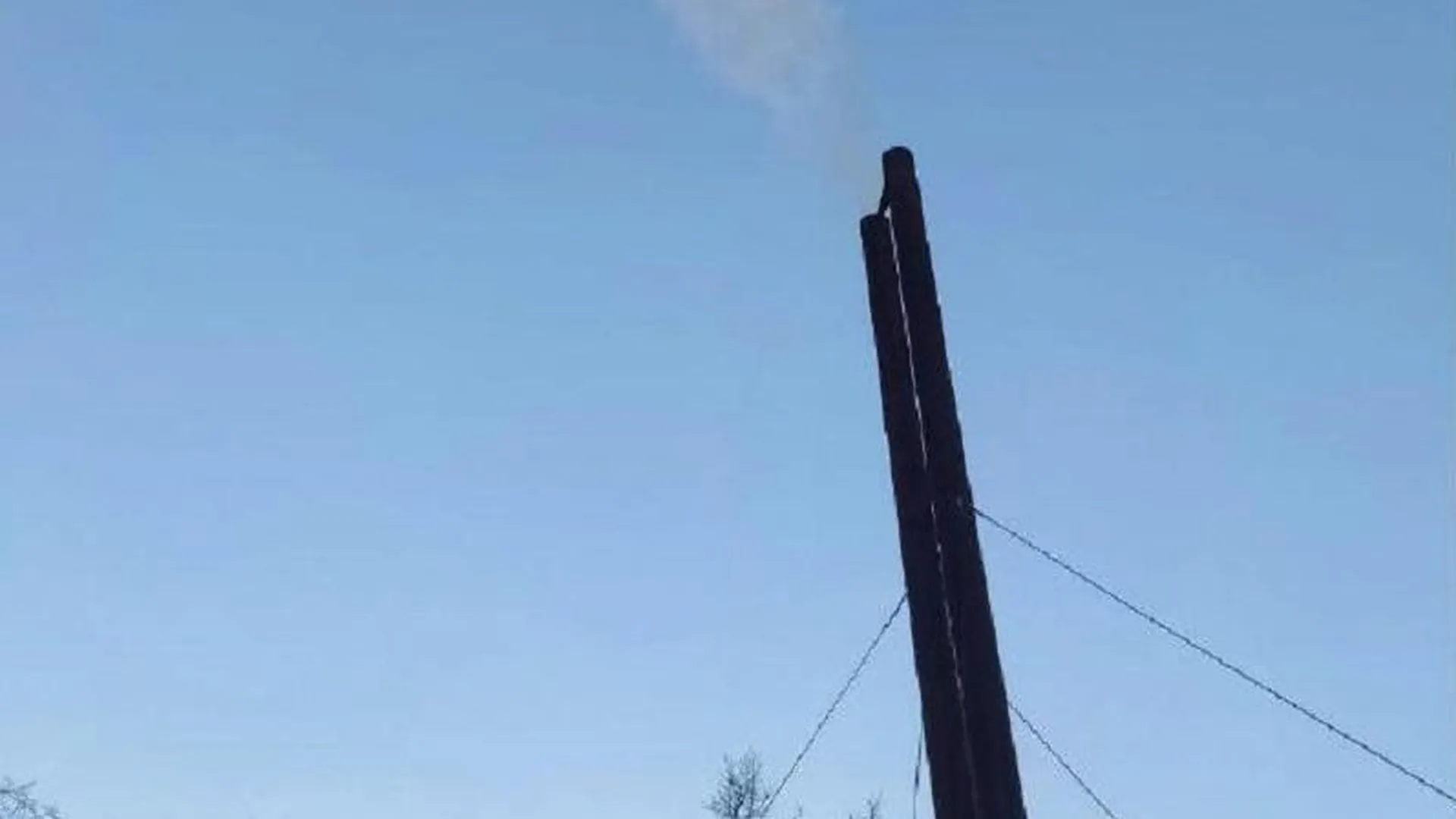 Минэкологии потребовало не допускать бесконтрольных выбросов дыма в Красногорске