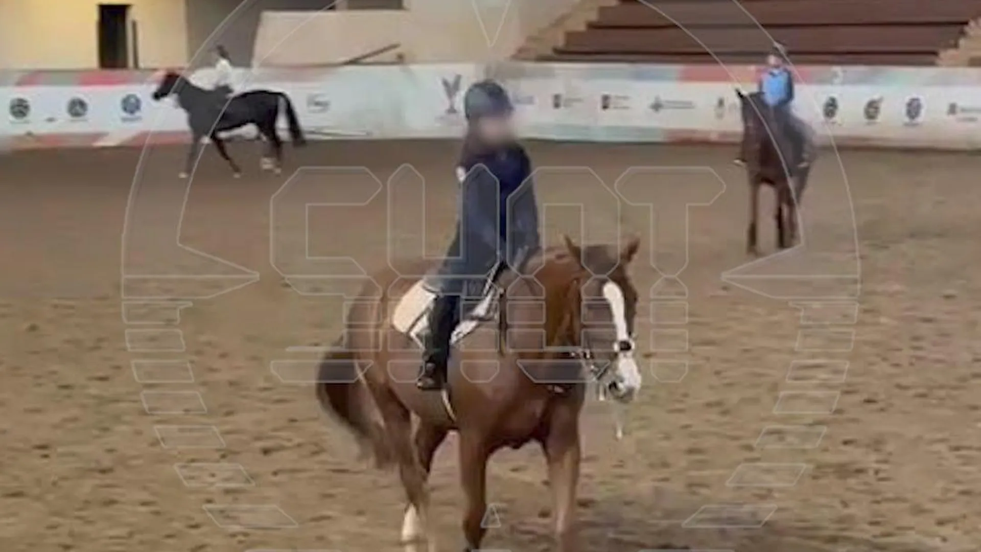 SHOT: школьница чуть не стала инвалидом во время занятия конным спортом в Москве