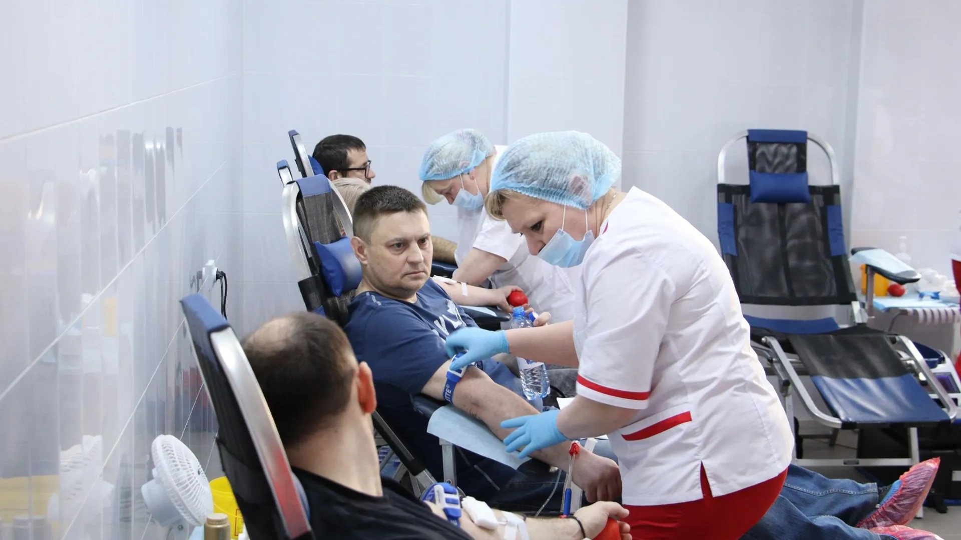 В Дзержинском прошла донорская акция