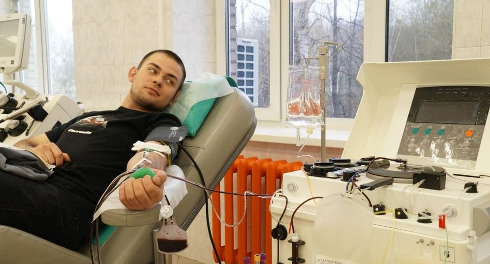 Почти 30 тыс человек стали донорами крови в Подмосковье с начала 2024 г