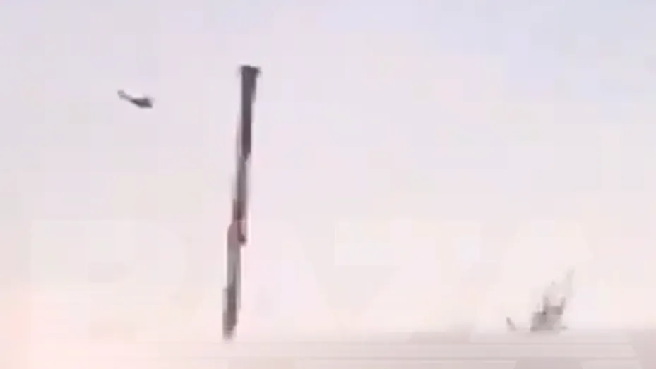 Момент атаки дрона ВСУ по нефтебазе в Волгоградской области попал на видео