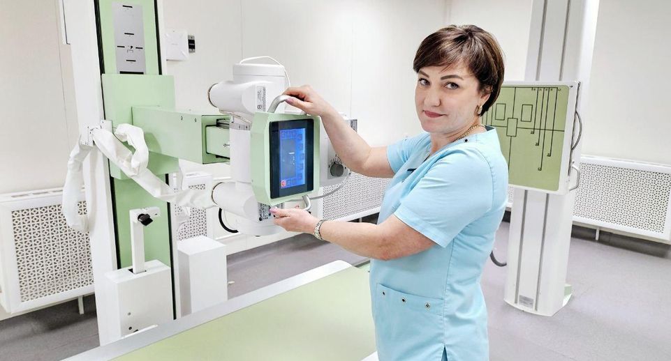 Новый рентген-кабинет открылся в инфекционном отделении Раменской больницы