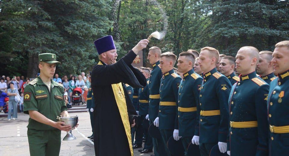 В Серпуховском филиале Военной академии РВСН им. Петра Великого состоялся выпускной