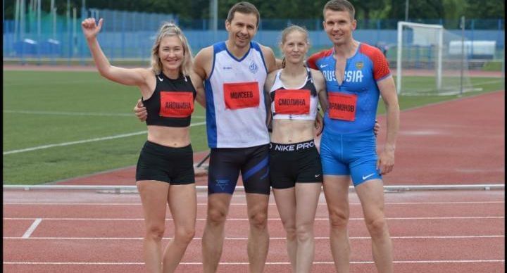 Спортсмены Сергиева Посада стали призерами чемпионата России по легкой атлетике