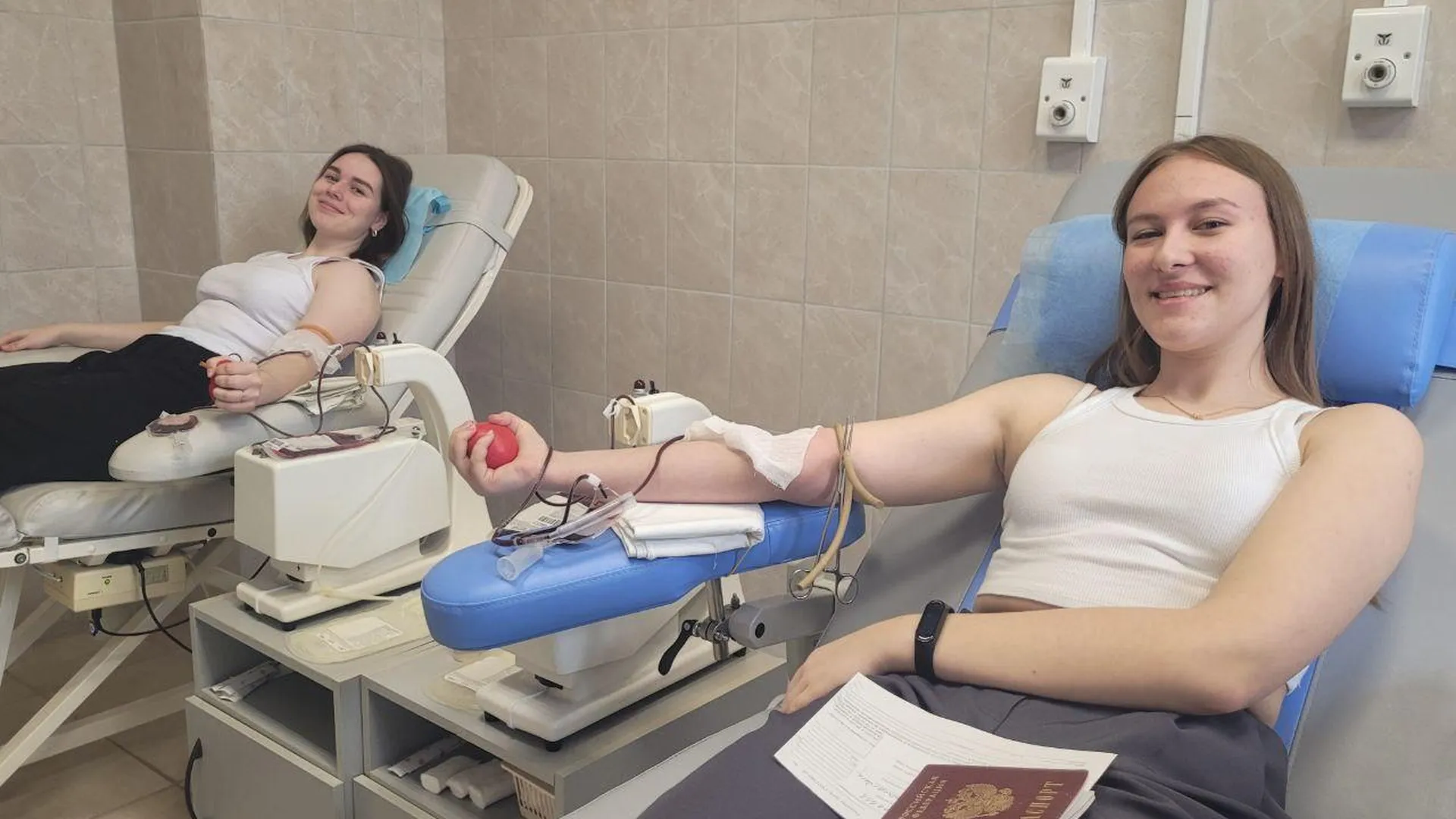 В Коломне свыше 50 студентов приняли участие в донорской акции