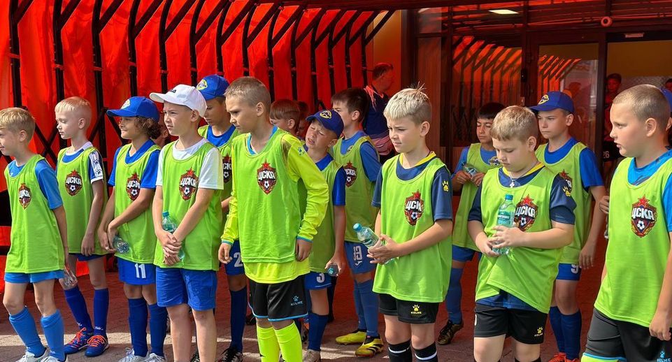 Второй фестиваль футбола «ЦСКА — Все сюда!» собрал в Одинцове свыше 100 детей