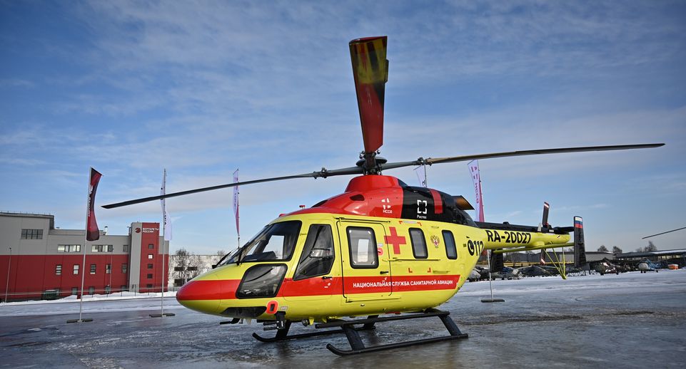 Более четверти всех пациентов НИКИ детства доставляют вертолеты санавиации