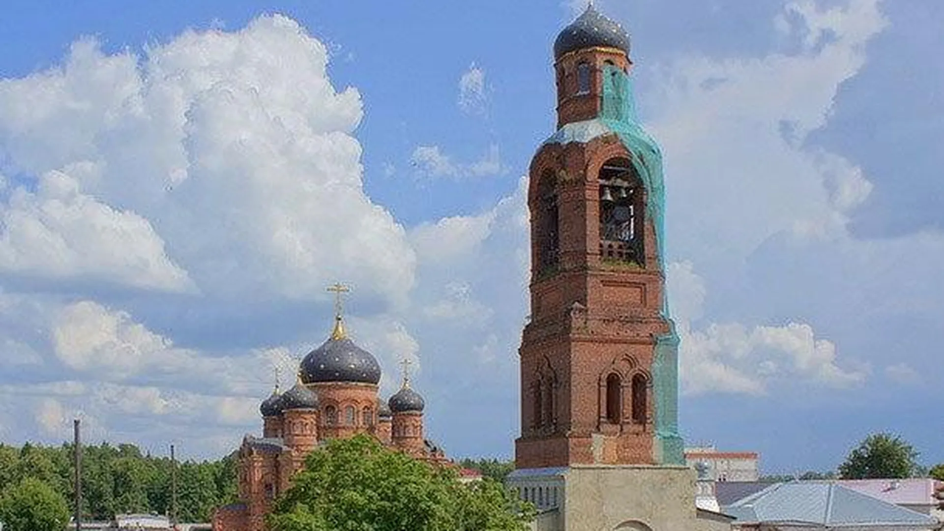 Колокольне, изображенной на гербе Орехово-Зуевского района, грозит обрушение