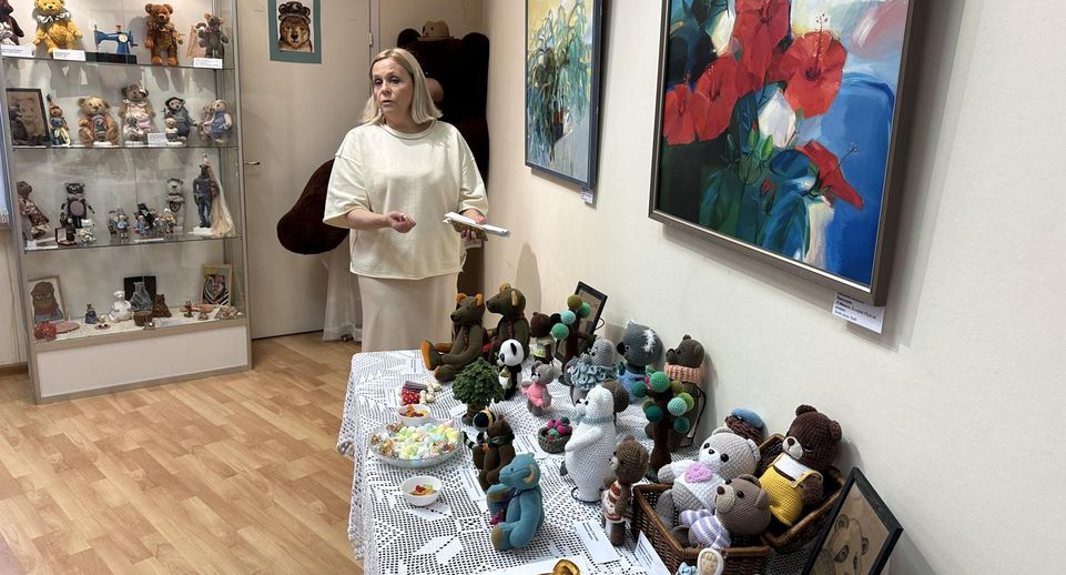 В Ленинском округе открыли выставку, посвященную символу России — образу медведя