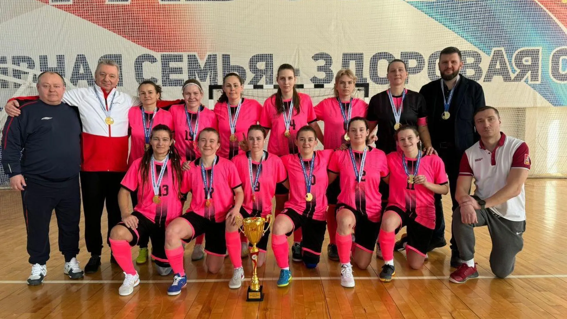 Женская сборная Подмосковья выиграла чемпионат РФ по футзалу в рамках спорта глухих
