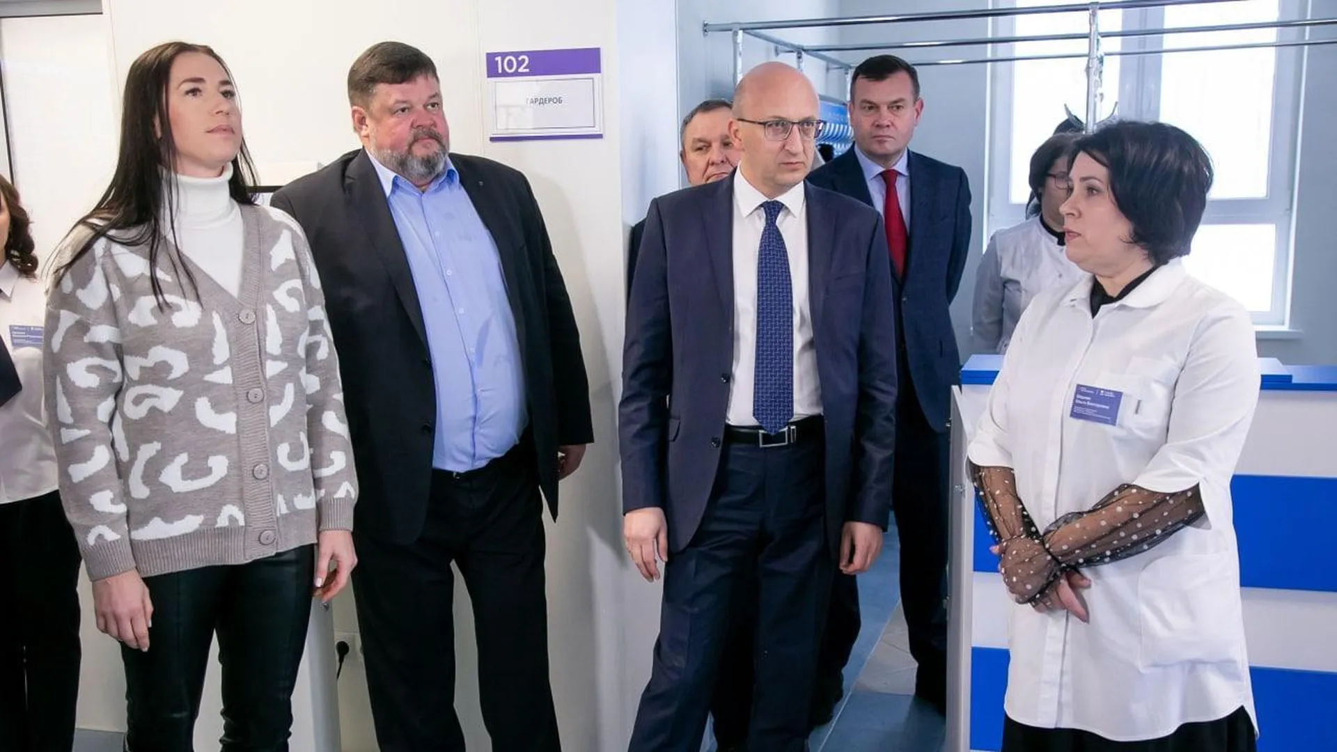Министр здравоохранения Подмосковья осмотрел новую поликлинику в Коломне