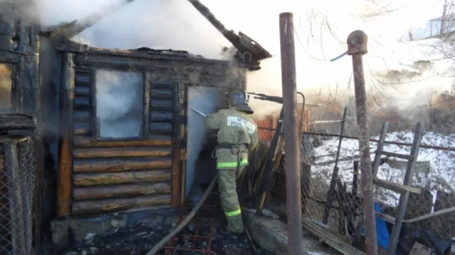 Пожар ликвидировали в хозпостройке в деревне в Раменском
