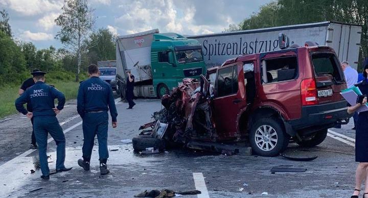 8 человек погибли и 13 пострадали в крупном ДТП в Рязанской области