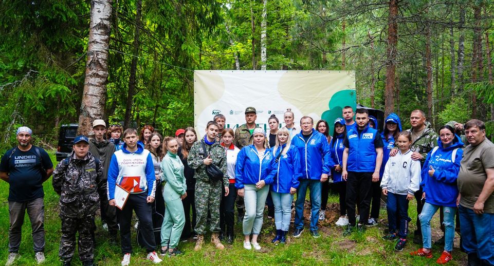 Шатура и Мытищи присоединились к акции «Чистый лес»