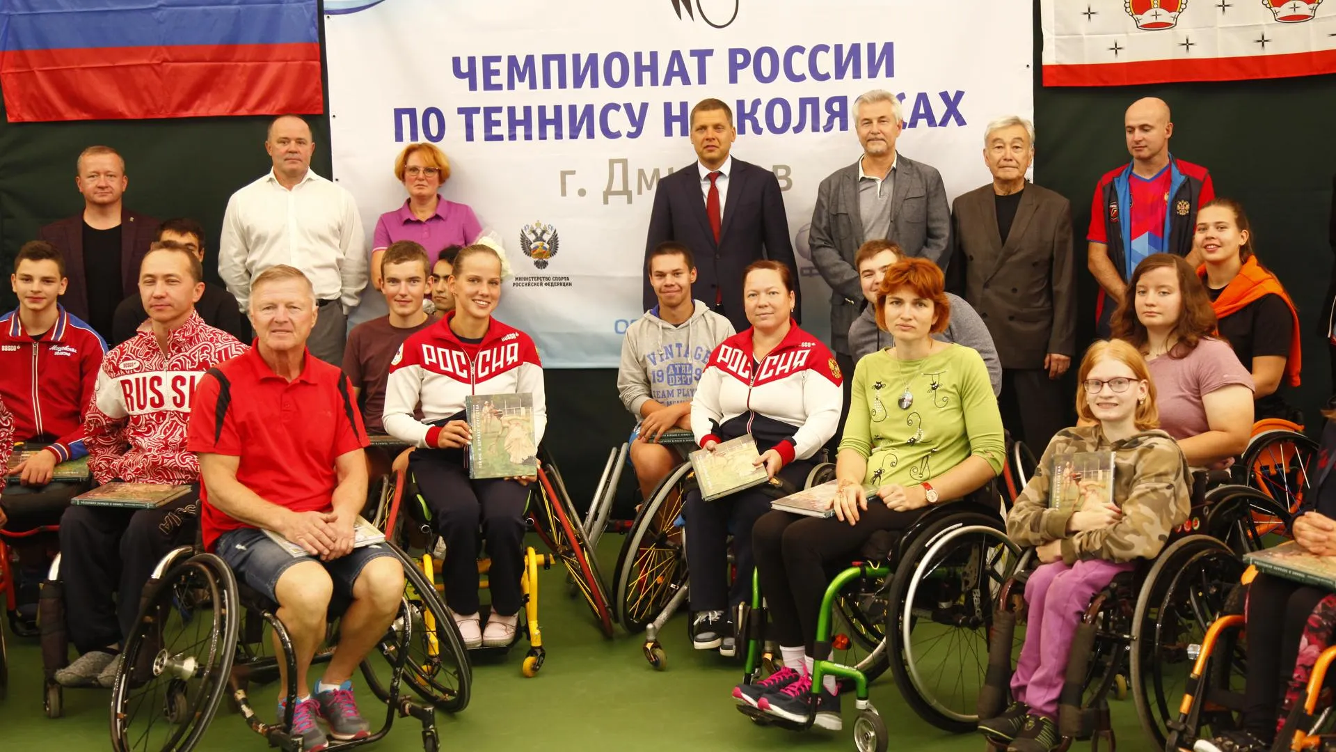 Чемпионат России по теннису на колясках проходит в Дмитровском округе