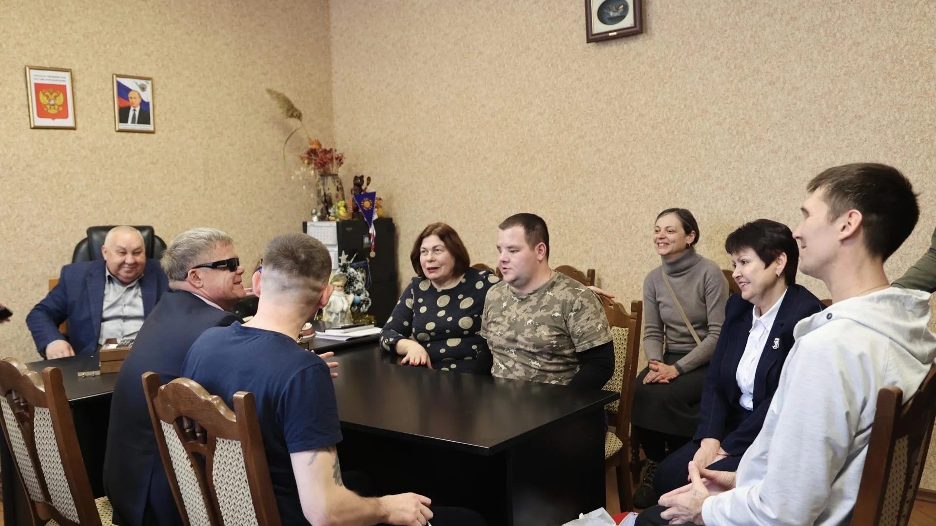 Депутат Мособлдумы Вшивцев встретился с ветеранами боевых действий в Подмосковье