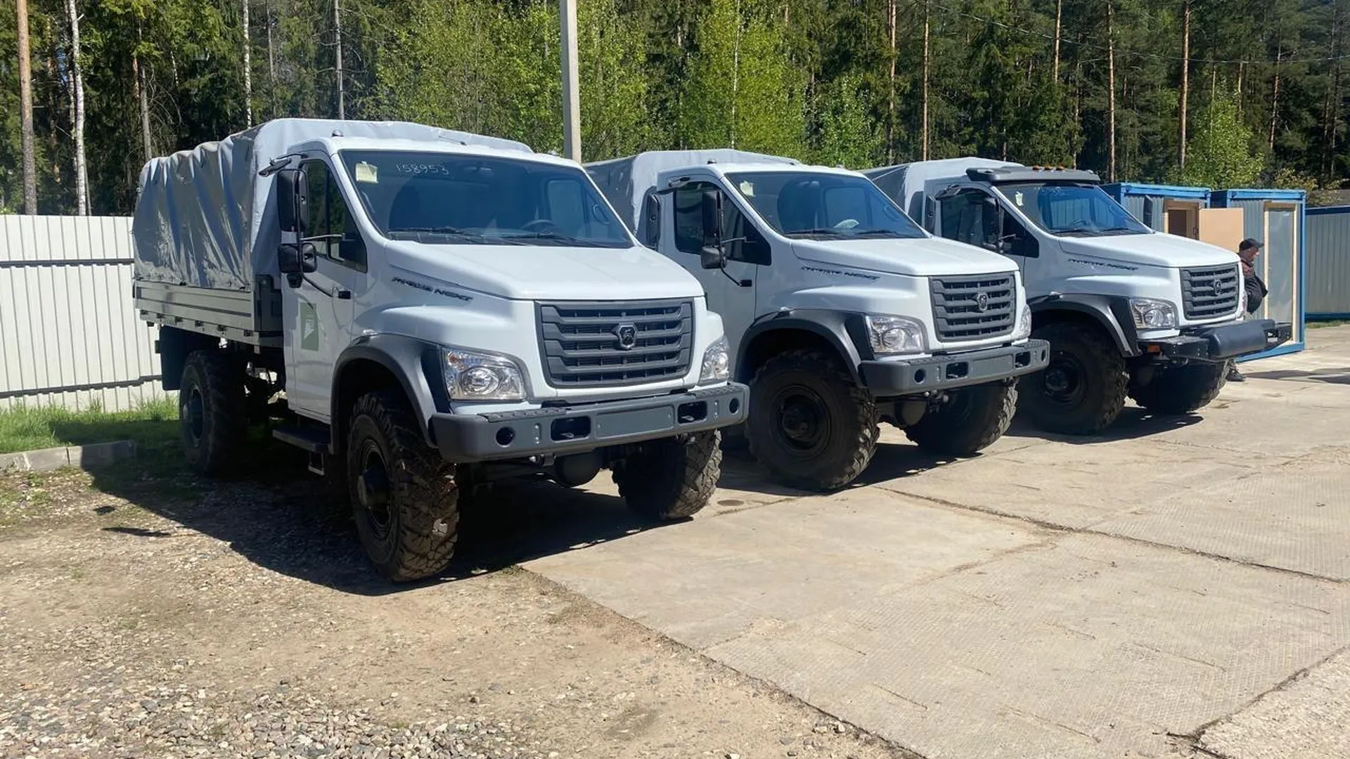 Для лесопожарных станций Подмосковья закуплены три новых грузовика