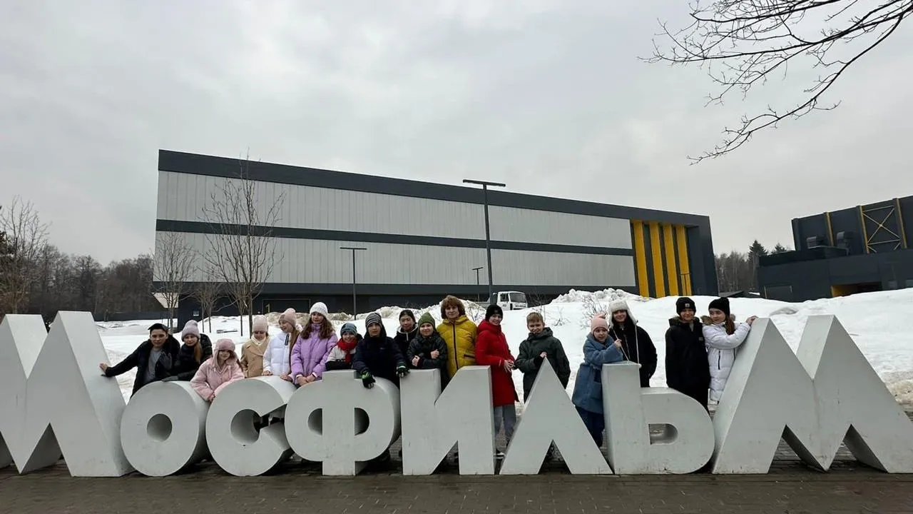 Школьники Люберец посетили киностудию «Мосфильм»