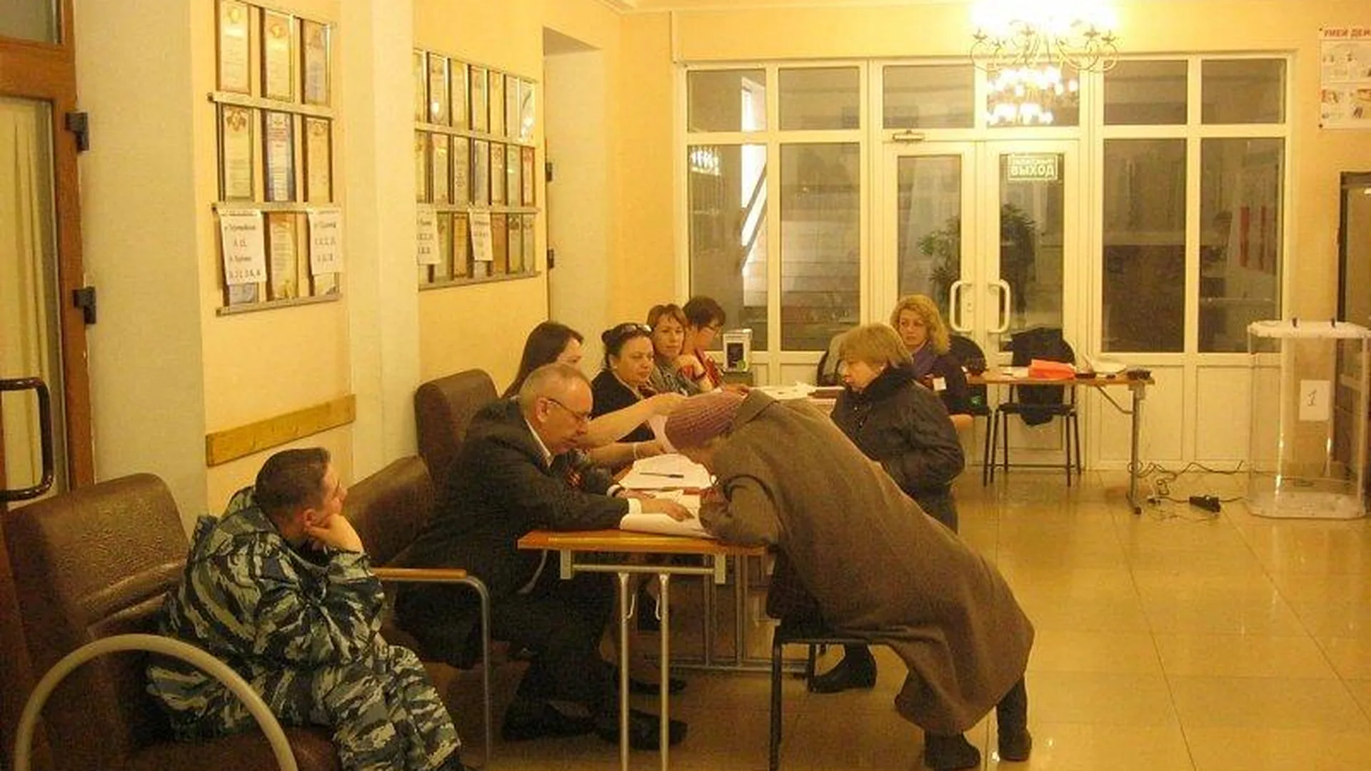 Более 21% избирателей проголосовали к 20:00 в Щелкове