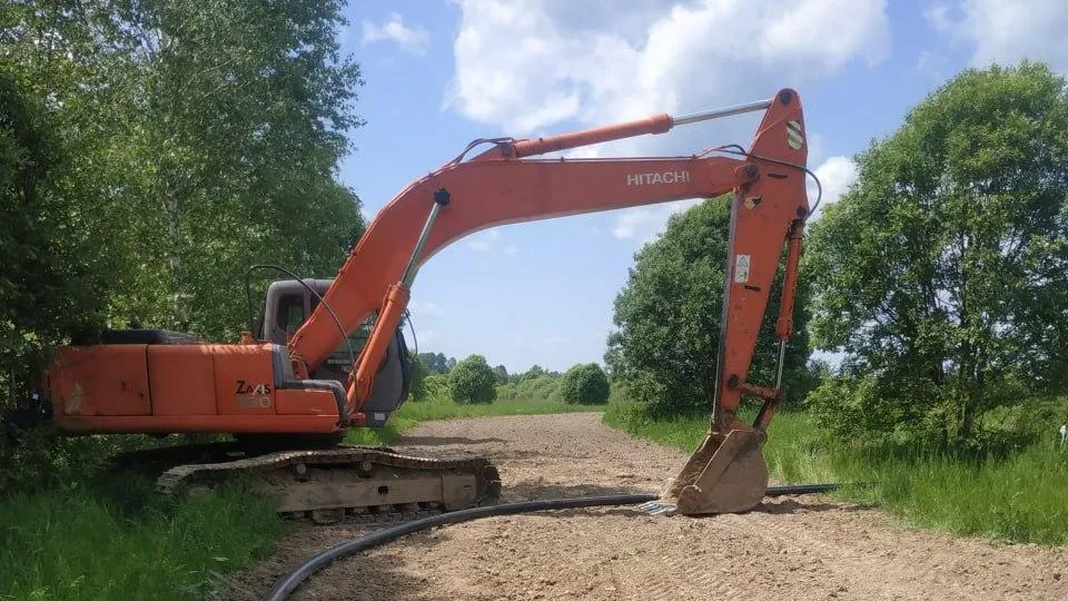 В городском округе Егорьевск продолжается строительство сетей водоснабжения