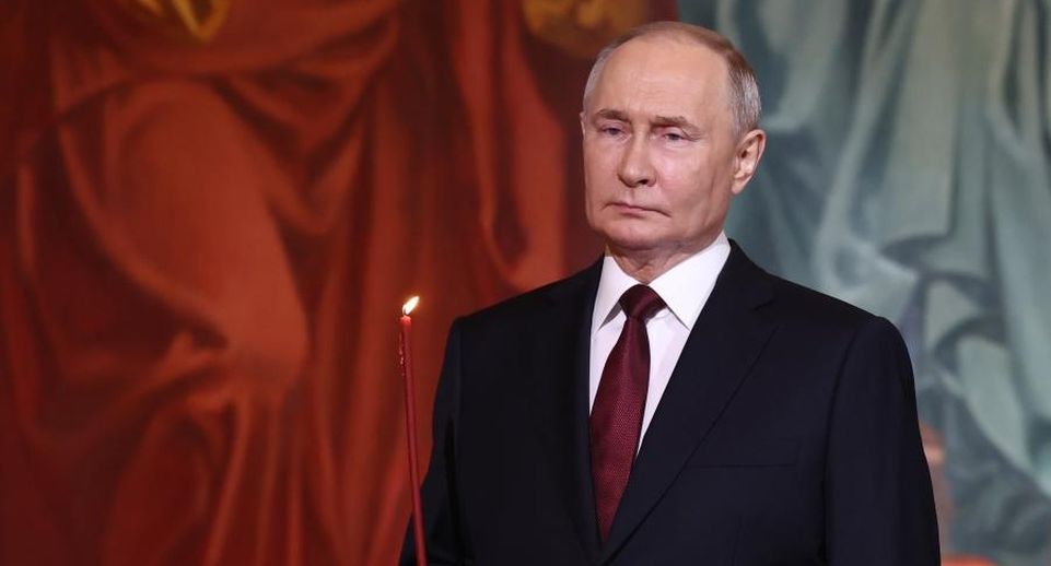 Владимир Путин поздравил всех граждан России с Пасхой