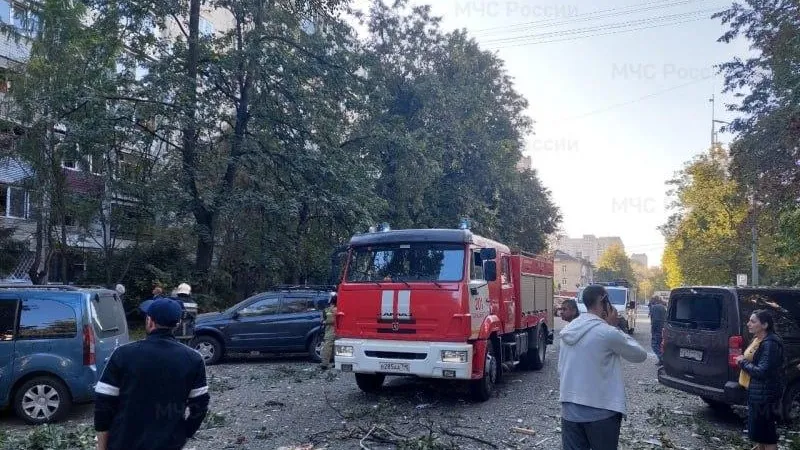 Опубликовано видео последствий взрыва газа в многоэтажке Балашихи