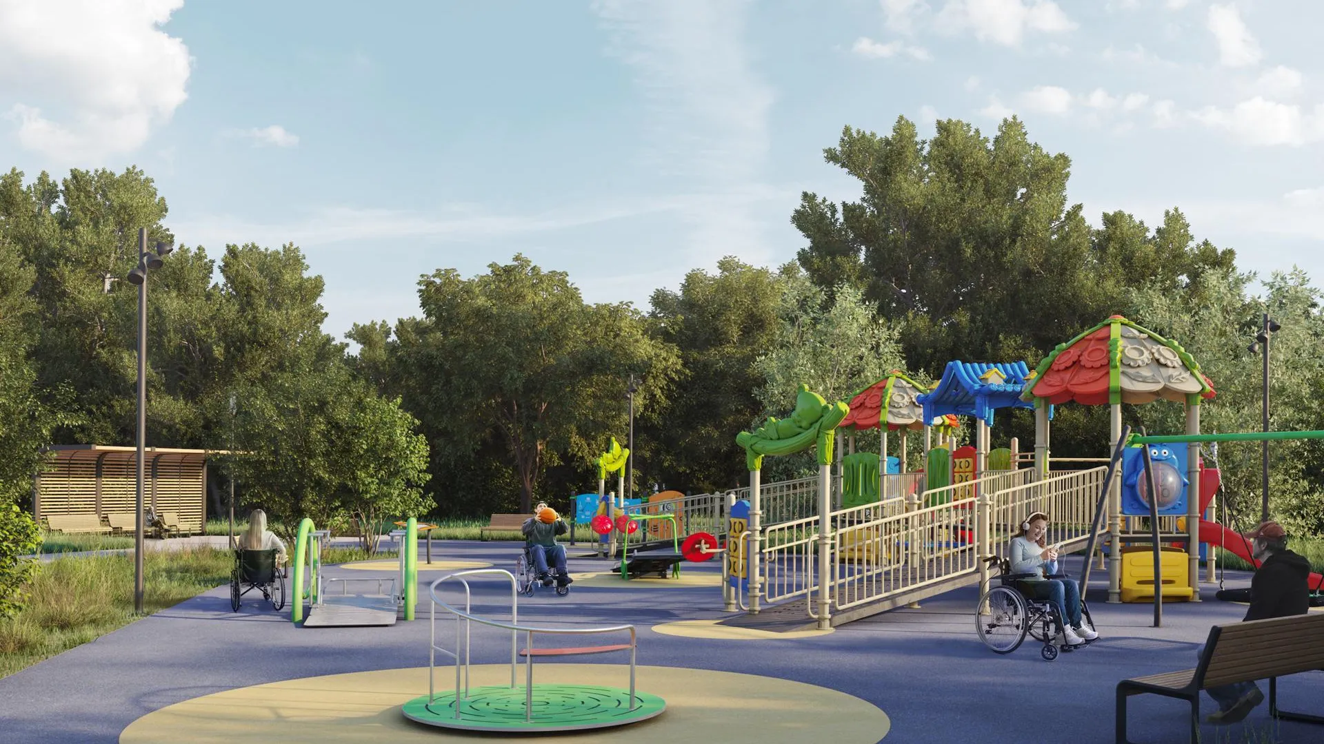Лесопарк вблизи детского реабилитационного центра в Подольске благоустроят в 2024 году