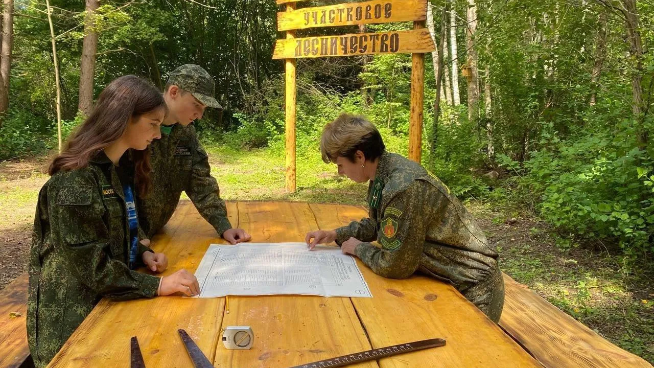 Учащиеся школьного лесничества Коломны готовятся к участию в слете