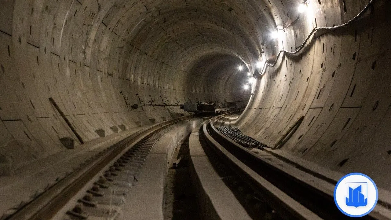 Загрутдинов: в эскалаторном тоннеле вестибюля станции БКЛ «Рижская» ставят кольца