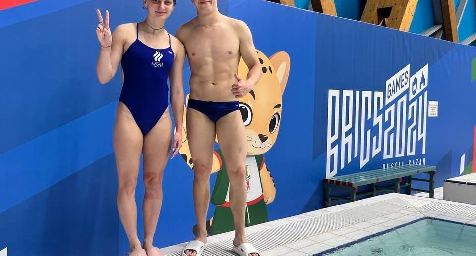 Два «золота» взяли спортсменки Подмосковья на играх БРИКС по прыжкам в воду