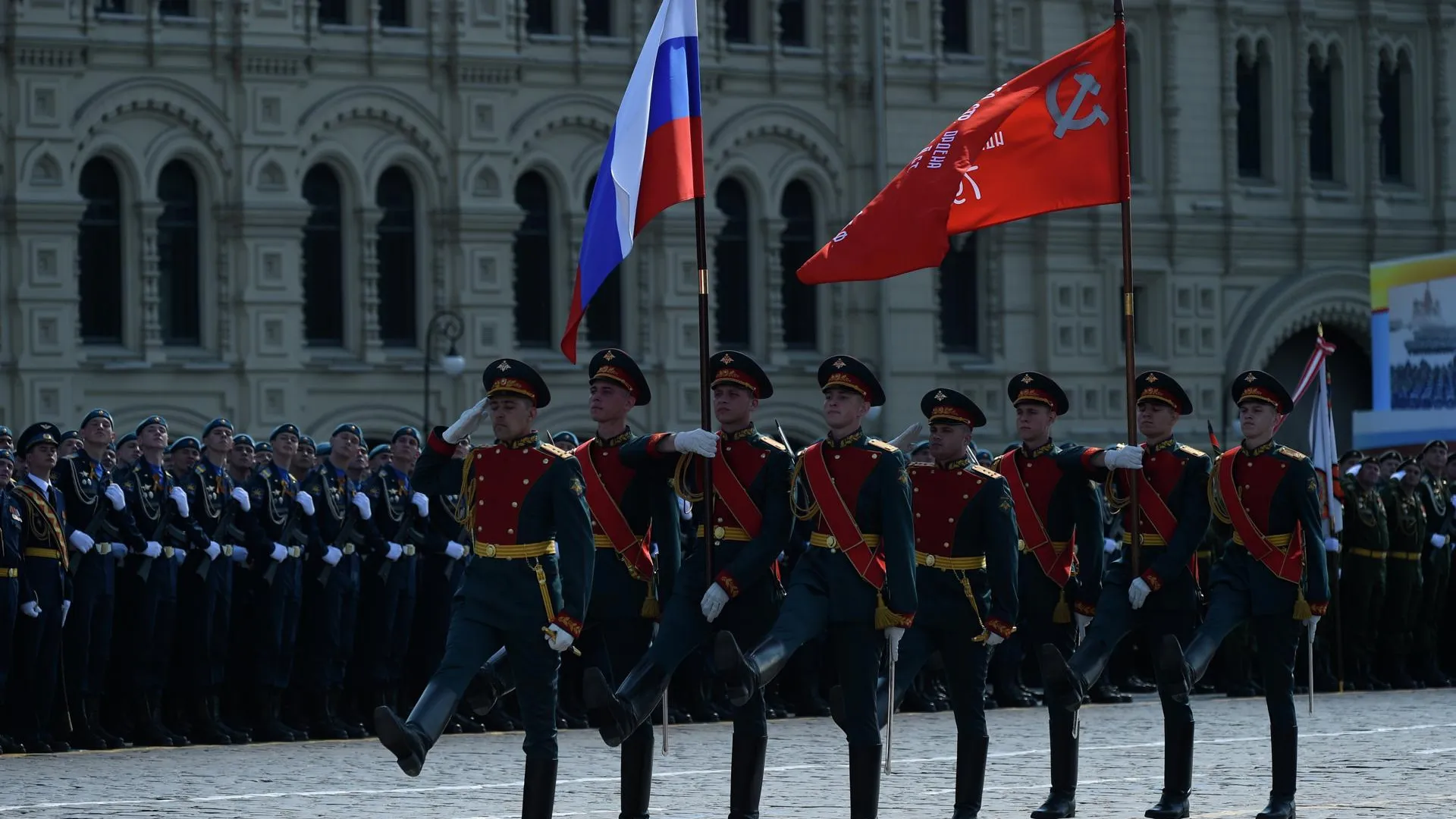 Как прошла генеральная репетиция Парада Победы на Красной площади в Москве