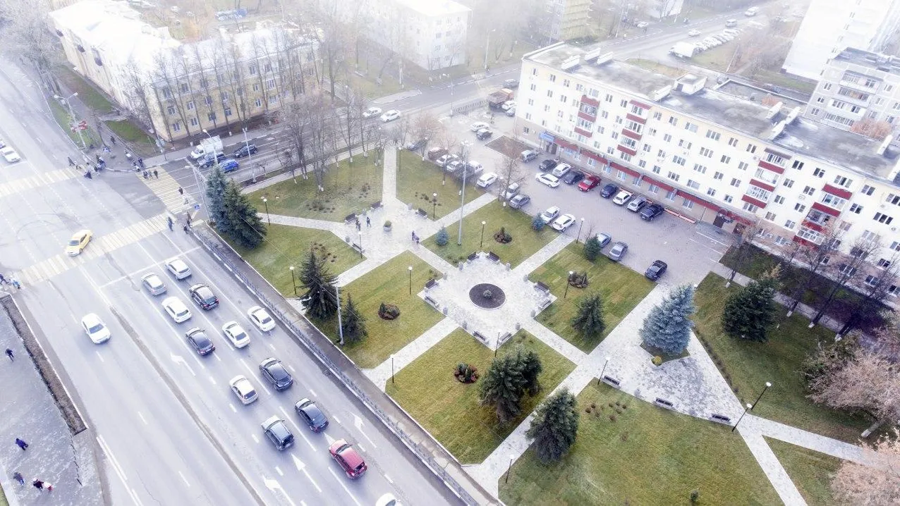 Две территории благоустроили в Домодедове в 2019 году