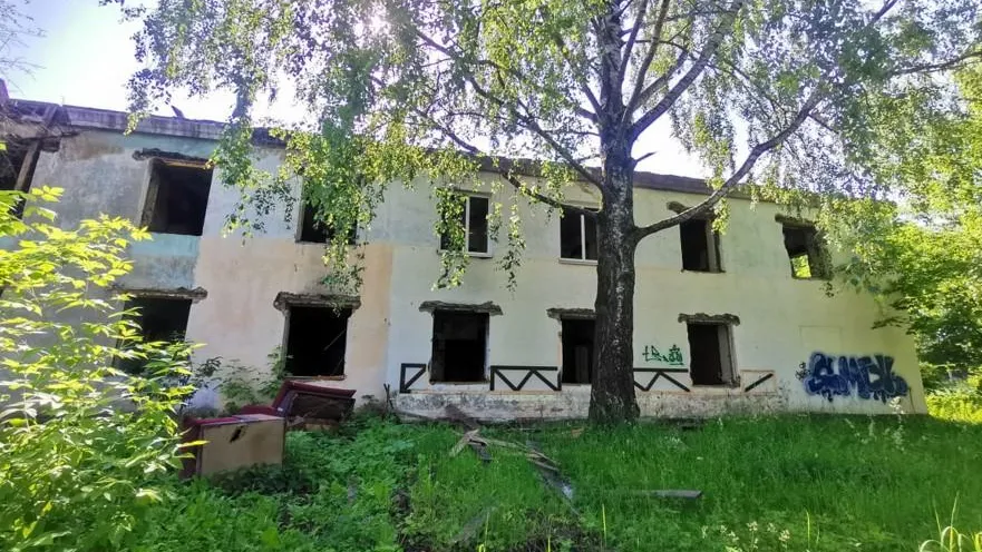 Аварийные дома на улице Красина в Орехово-Зуевском округе