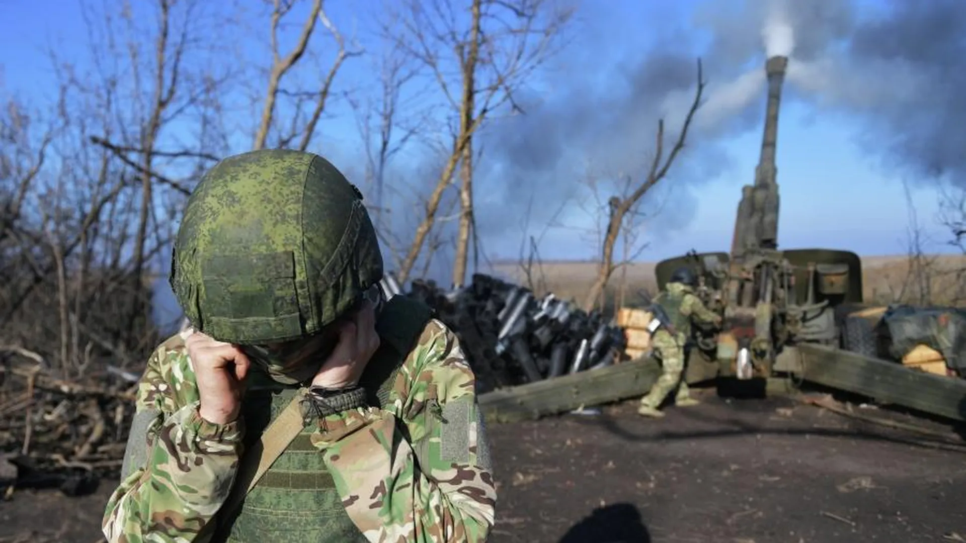 Артиллерия уничтожила украинские позиции на границе с Белгородской областью