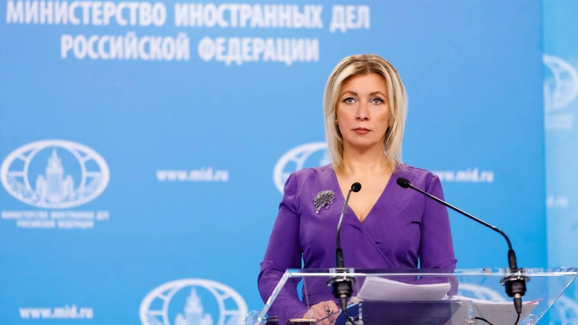 Захарова: обвинения президента Молдавии в адрес России являются голословными