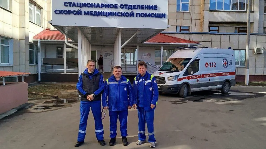 Из Курской области вернулись подмосковные врачи скорой, помогавшие коллегам