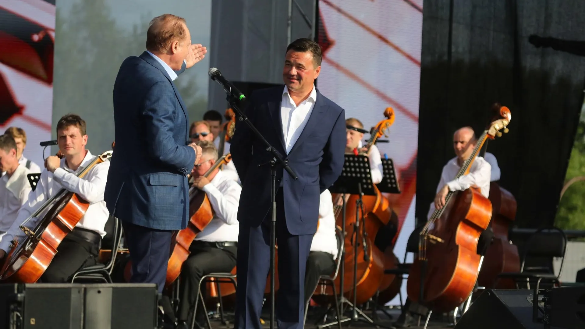 Губернатор Андрей Воробьев побывал на фестивале «Лето. Музыка. Музей»