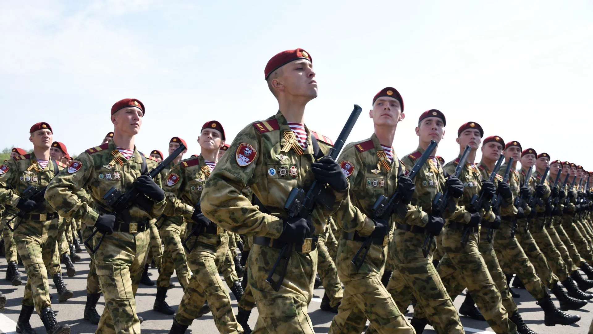 Военнослужащие дивизии имени Дзержинского в Балашихе подготовились к параду  | РИАМО в Балашихе