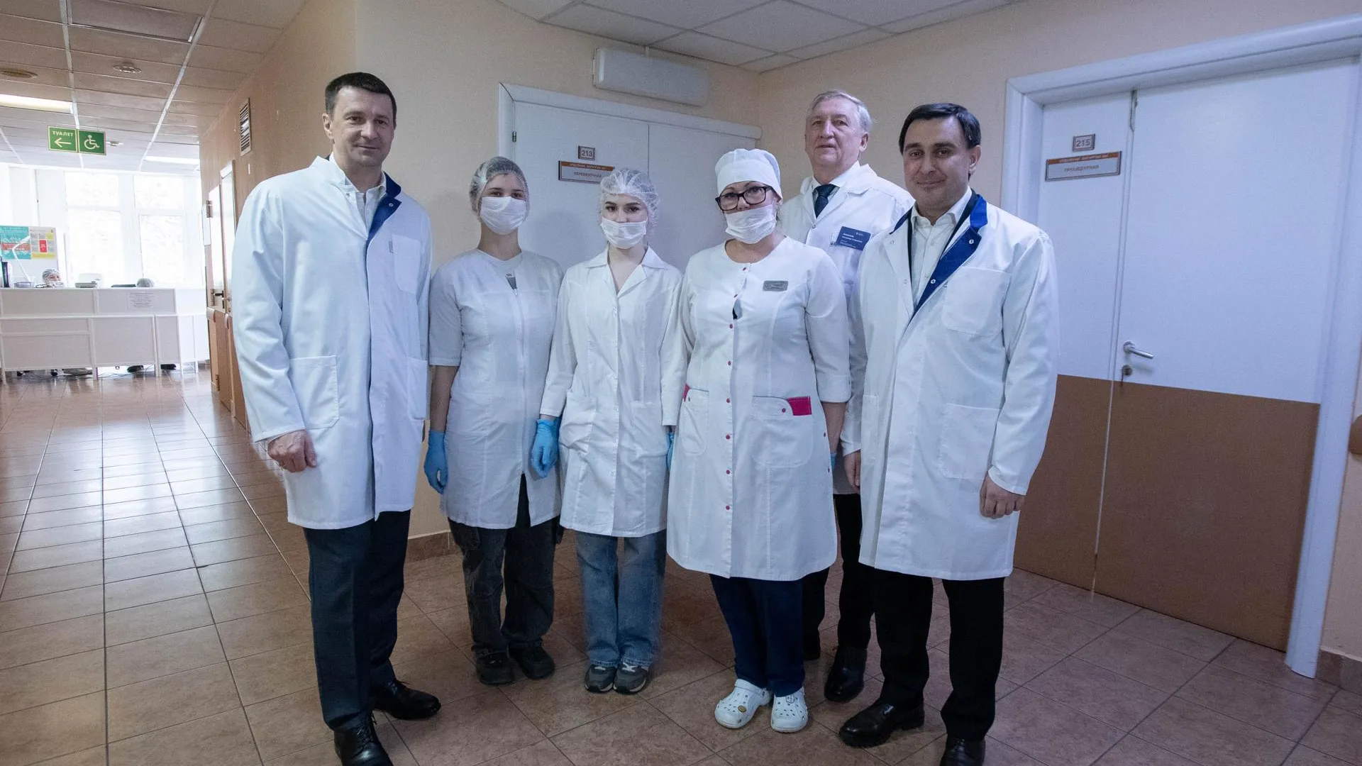 Министр здравоохранения Забелин посетил клиническую больницу Реутова
