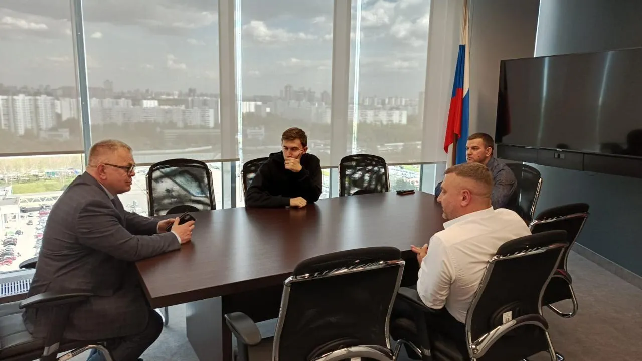 Зампред Мособлдумы Наумов встретился с руководством Федерации шахмат Подмосковья