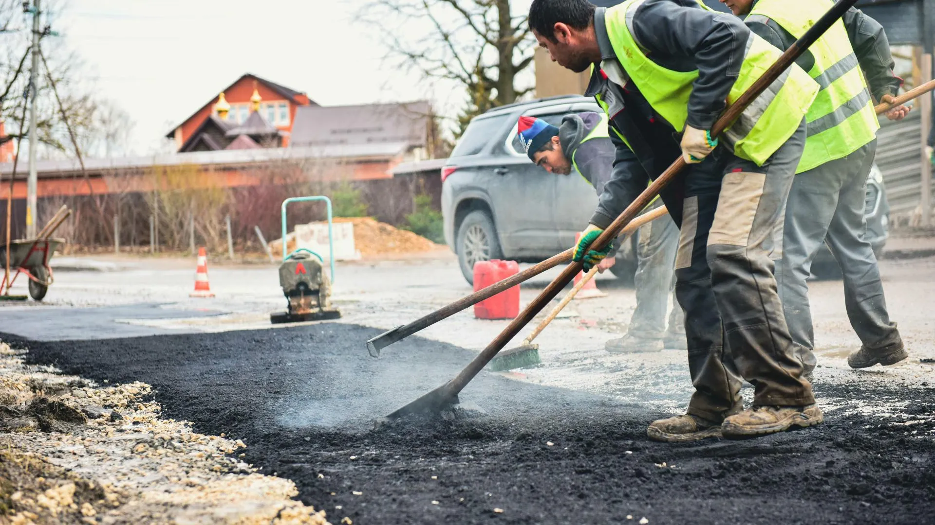 В Химках стартовали масштабные ремонтные работы на Вашутинском шоссе