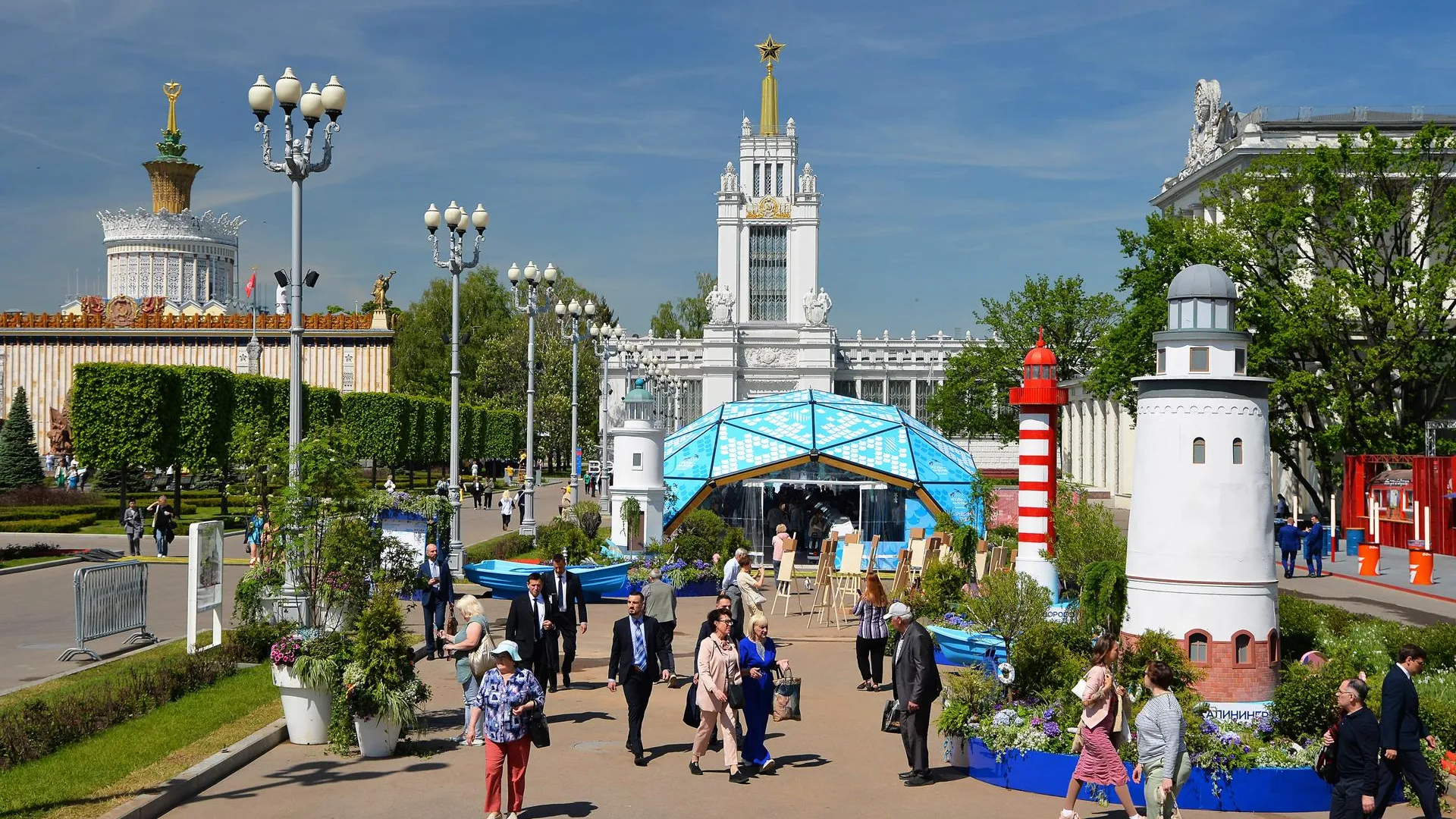 Флагманская площадка рыбной недели в Москве развернулась на ВДНХ