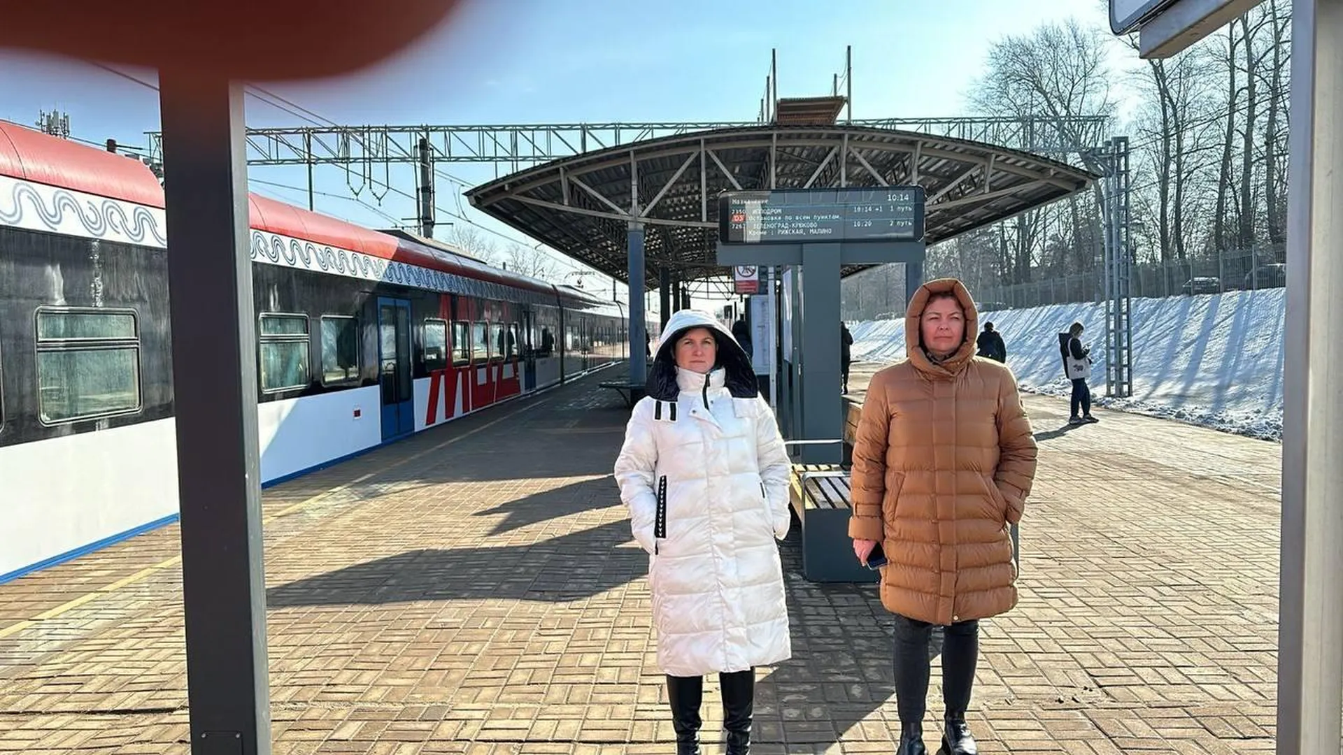 В Люберцах провели рейд по безопасности на железнодорожной станции Красково