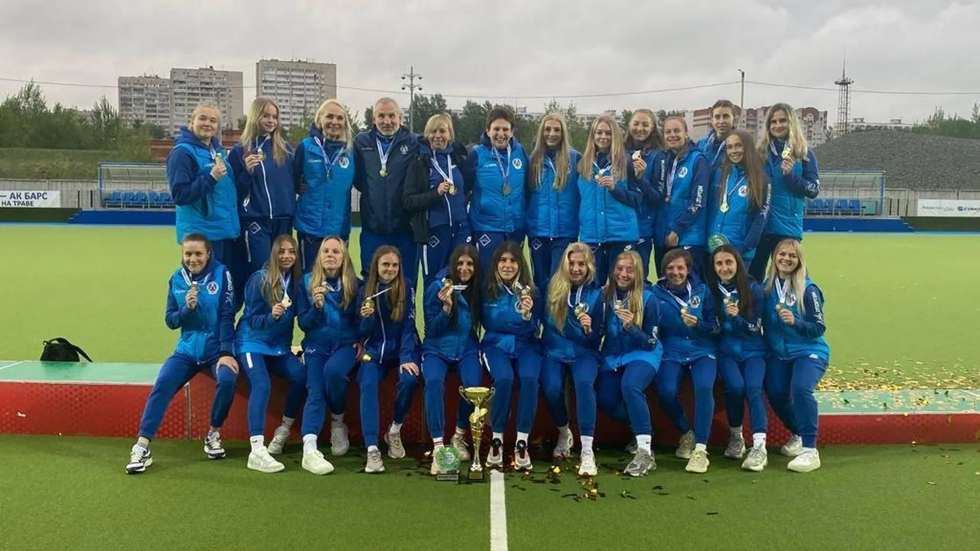 Женская команда «Динамо‑Электросталь» стала обладателем Кубка РФ по хоккею на траве