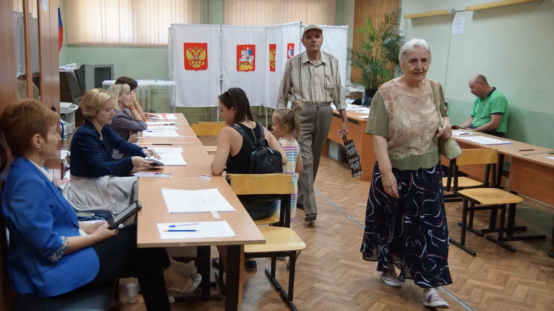 Явка избирателей на выборах в Подмосковье составила 3,75% на 10:00 8 сентября