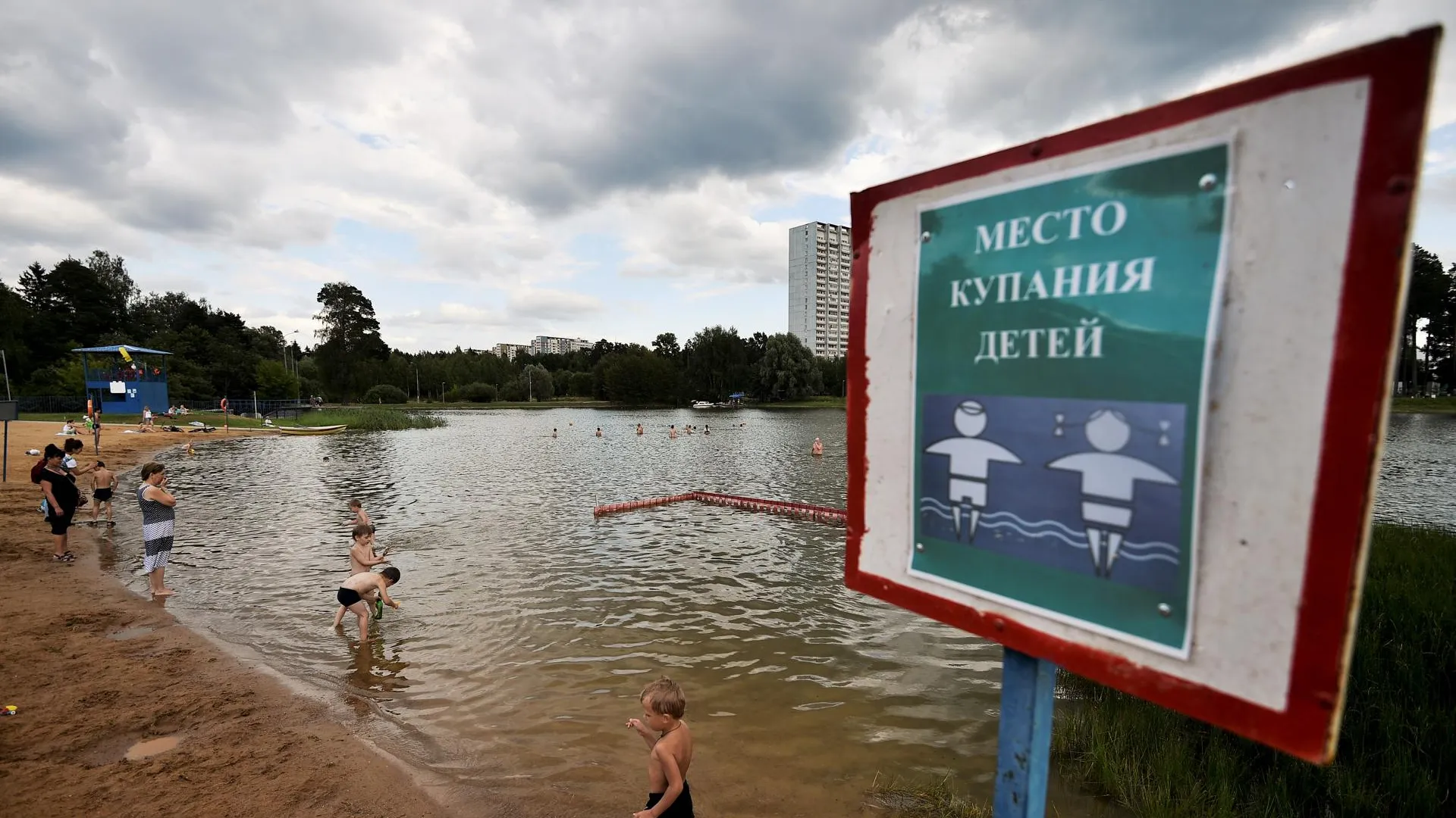 Восемь зон отдыха с купанием в Москве приняли в эксплуатацию