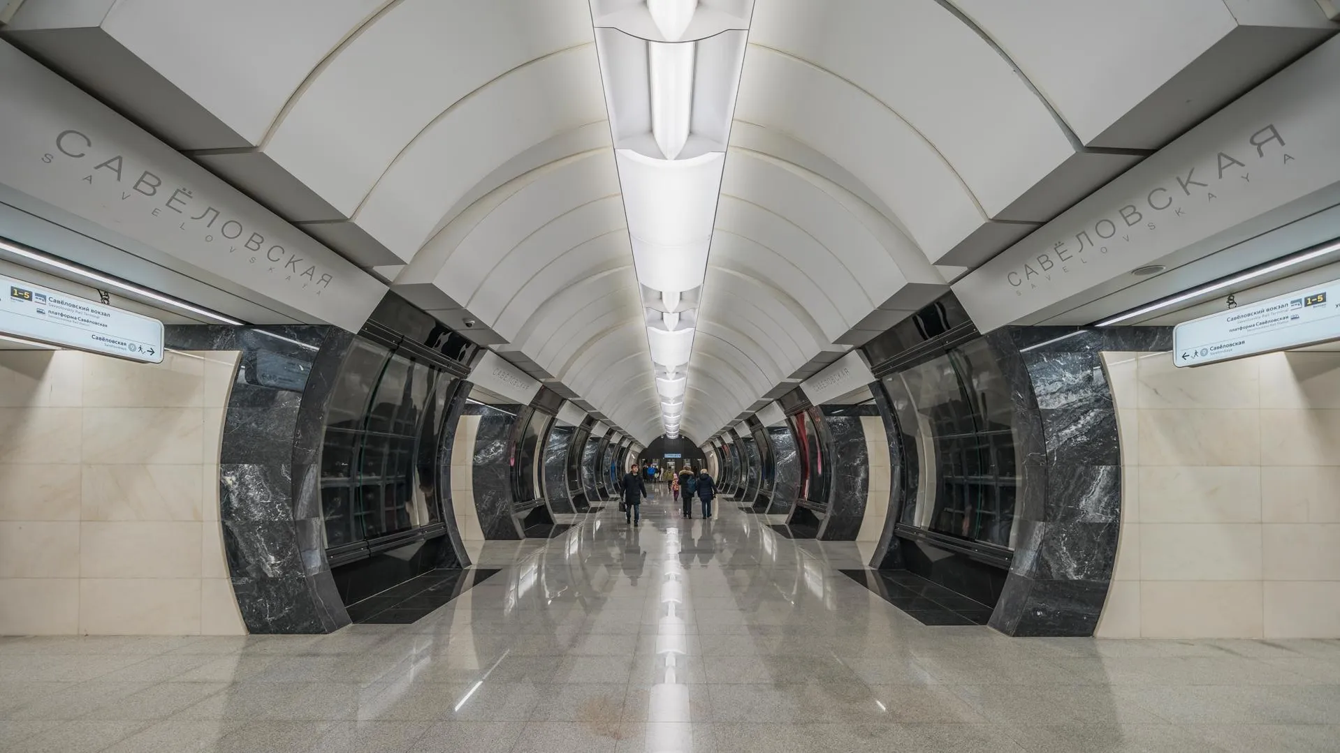 Станция «Савеловская» БКЛ метро Москвы закрыта из-за ЧП с поездом